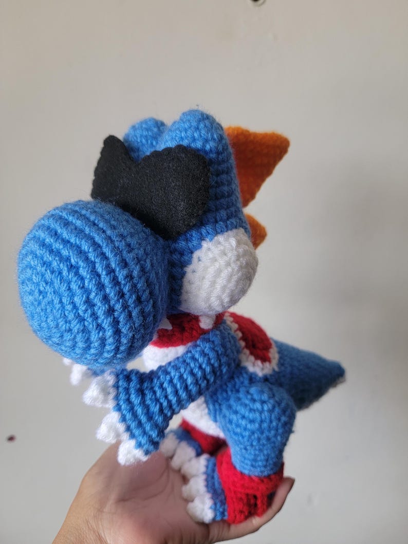 Pre-order Custom Yoshi Crochet Plush - Super Mario Inspired - Etsy ...