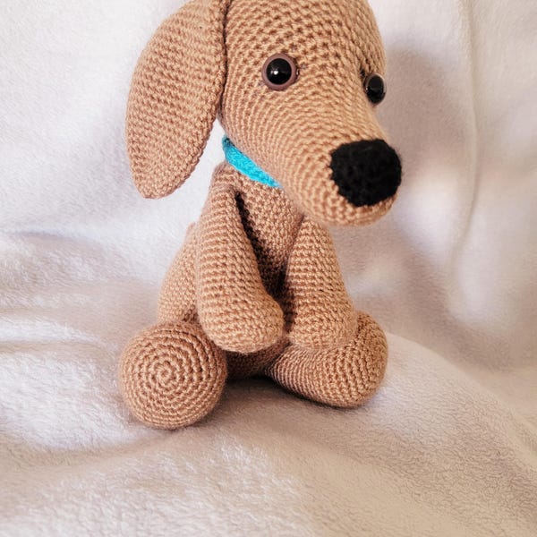 Koopa the Dachshund: Amigurumi Crochet Dog Pattern (PDF Download)