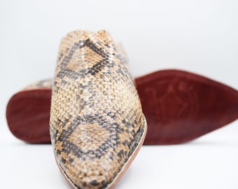 red snakeskin shoes mens