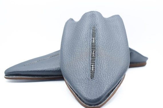 Mens designer hotsell mule slippers