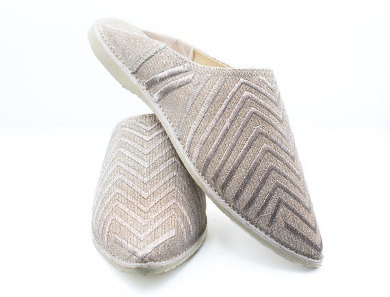 Buy Moroccan Babouche Slippers Moroccan Silk Slippers Sheepskin