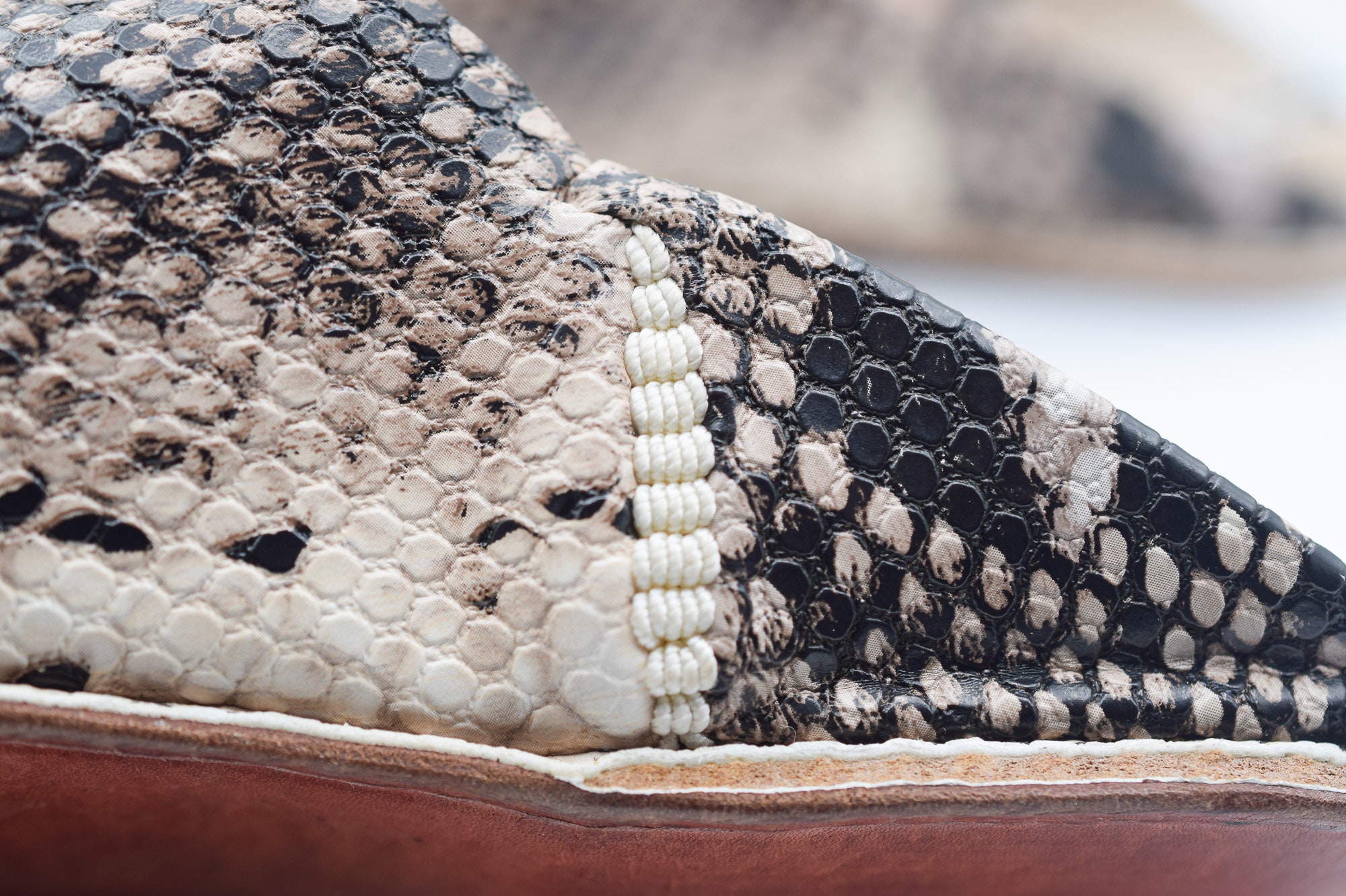 slipper snake print