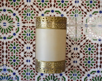 Moroccan sconce, Brass sconce, Moroccan Lamp, Moroccan lighting, Wall Lamps, new apartment housewarming gift