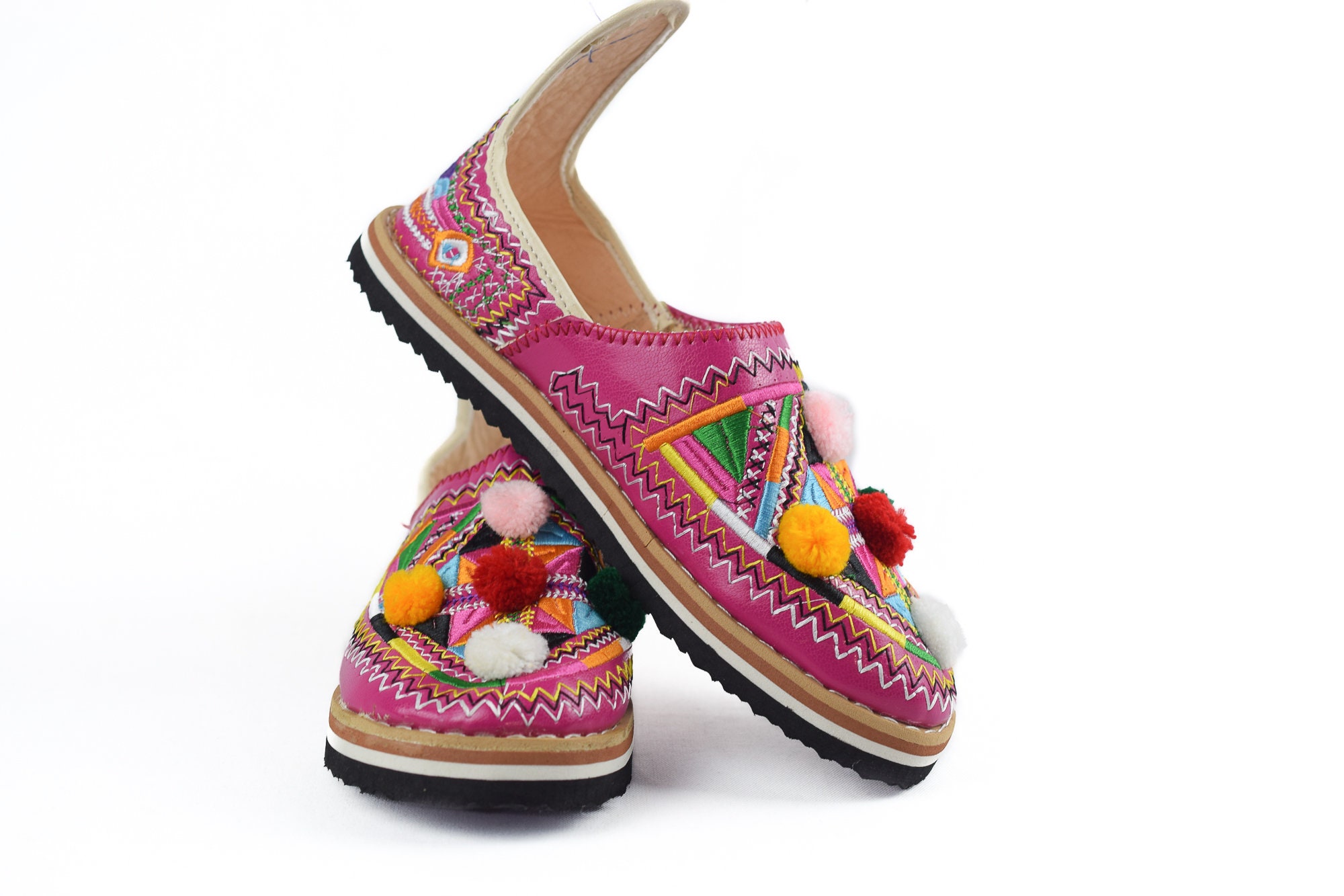 Babouche Zegiga Natural Slippers | Bulibasha Luxury Handmade