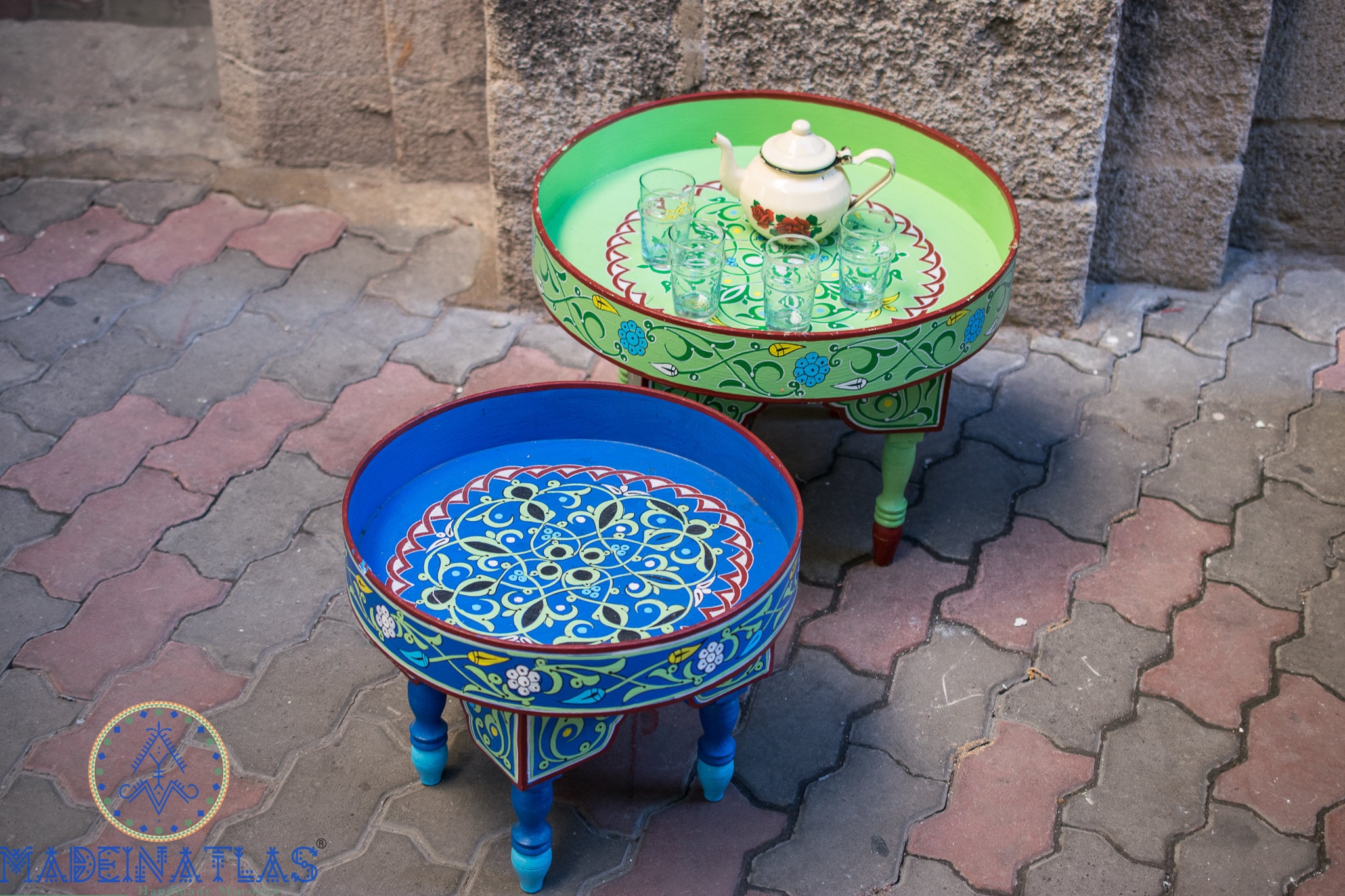 Moroccan round 2024 coffee table