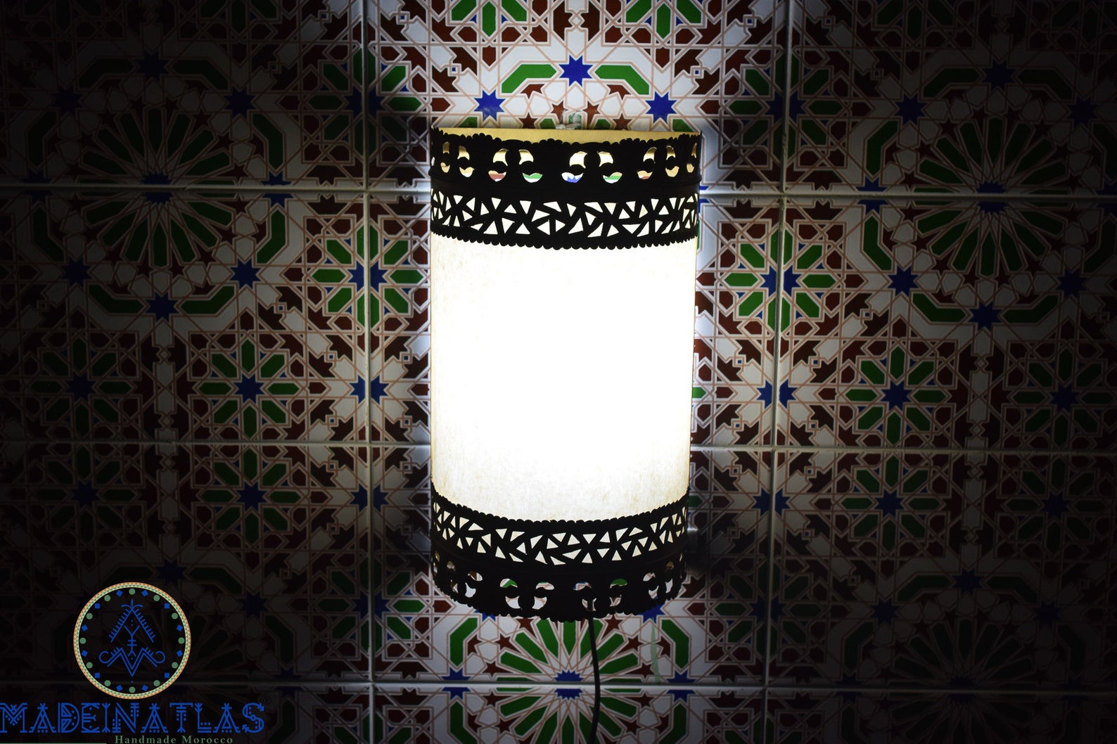Moroccan Sconce Brass Sconce Moroccan Lamp Moroccan - Etsy