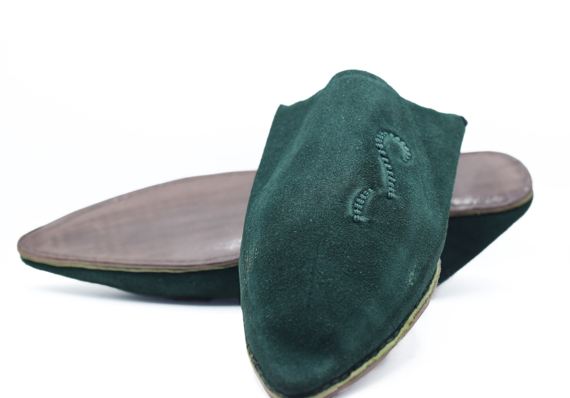 moroccan leather mules