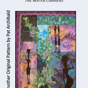 The Water Carriers Art Quilt Digital Download Pattern