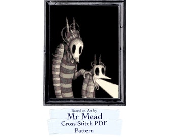 Wotsits first light  by Mr Mead、クロスステッチパターン、クロスステッチチャート、PDF ダウンロード