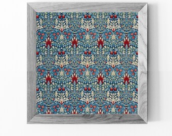 William Morris Snakeshead Cross Stitch Pattern (PDF Download)