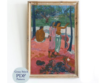 Gauguins korsstygnsmönster "Kallelsen", Art Institute of Chicago (PDF-nedladdning)