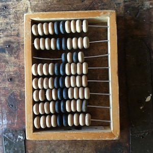 Abacus Vintage calculator