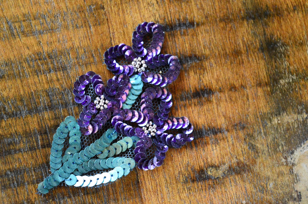Vintage Bling Flower Patch - Etsy