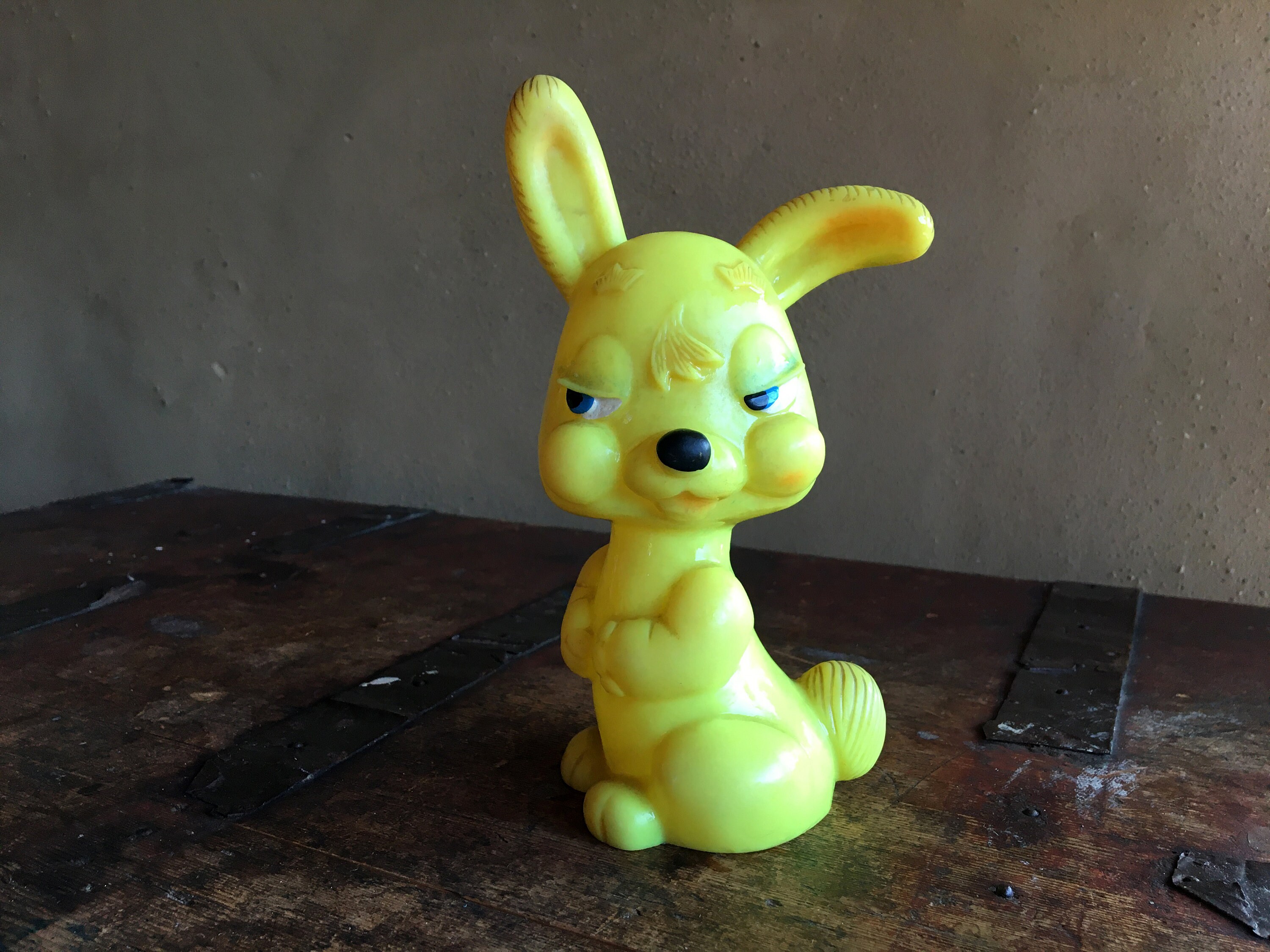 Vintage Rubber Bunny. Old Antique Toys 80's - Etsy