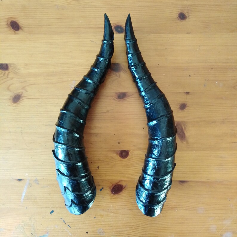 Foam Cosplay/ Costume Horn Pattern Set of 3 With Instructions Etsy