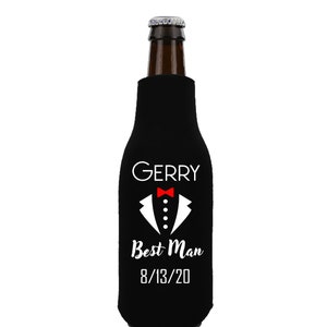 personalized bottle koozies