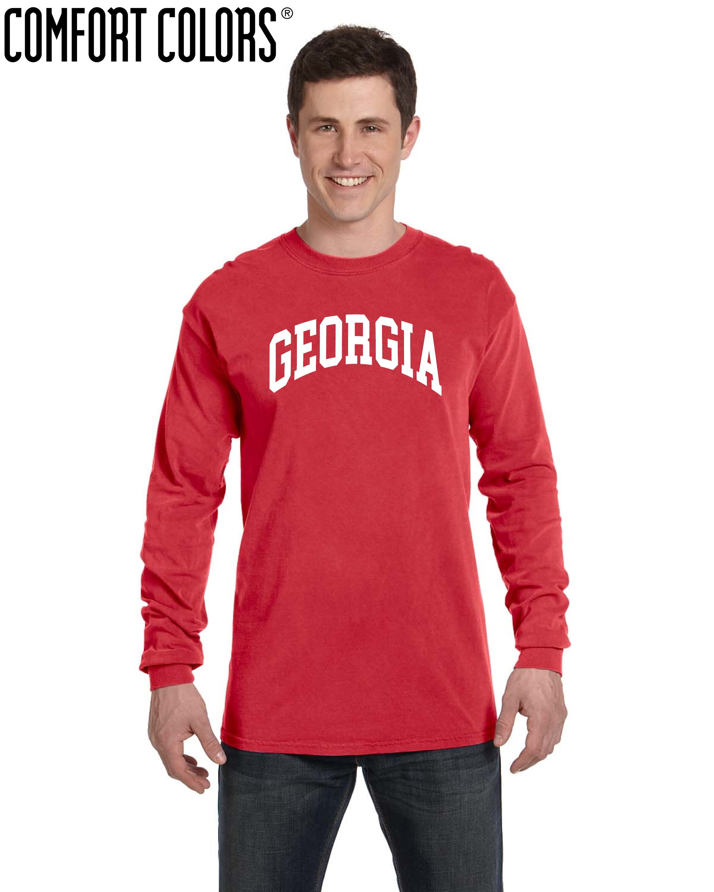 Long Sleeve Shirt Georgia Gift Shirt | Etsy