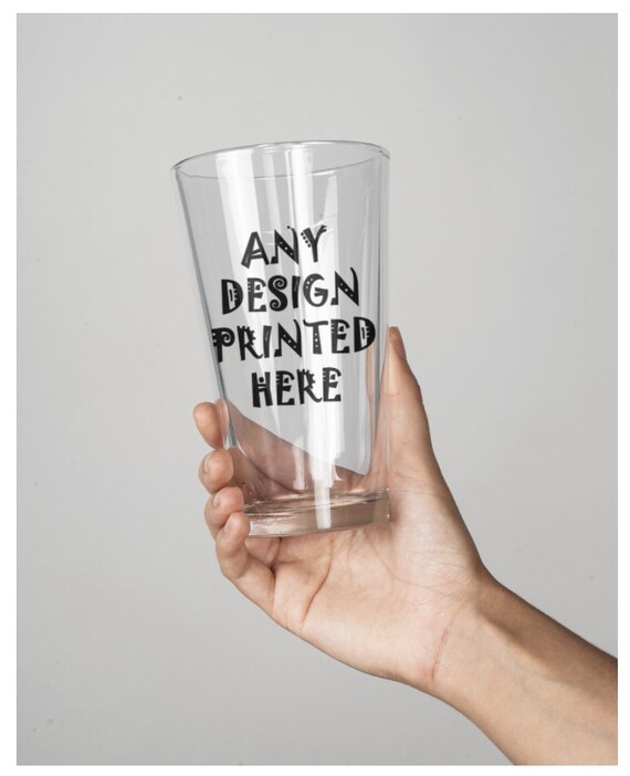 Custom Printed Glassware | 16 oz. Pint Glass