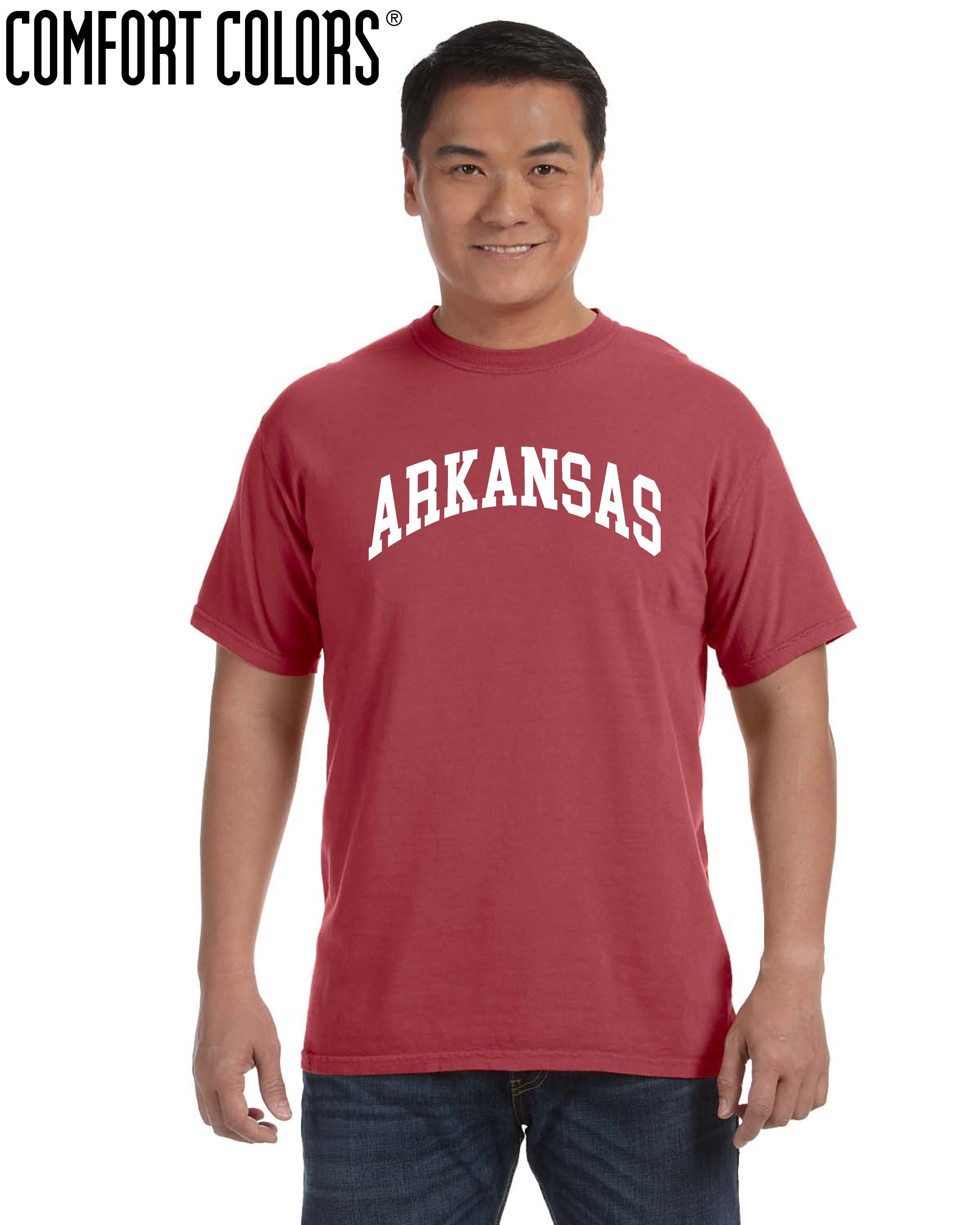 Arkansas Comfort Colors Shirt Arkansas 