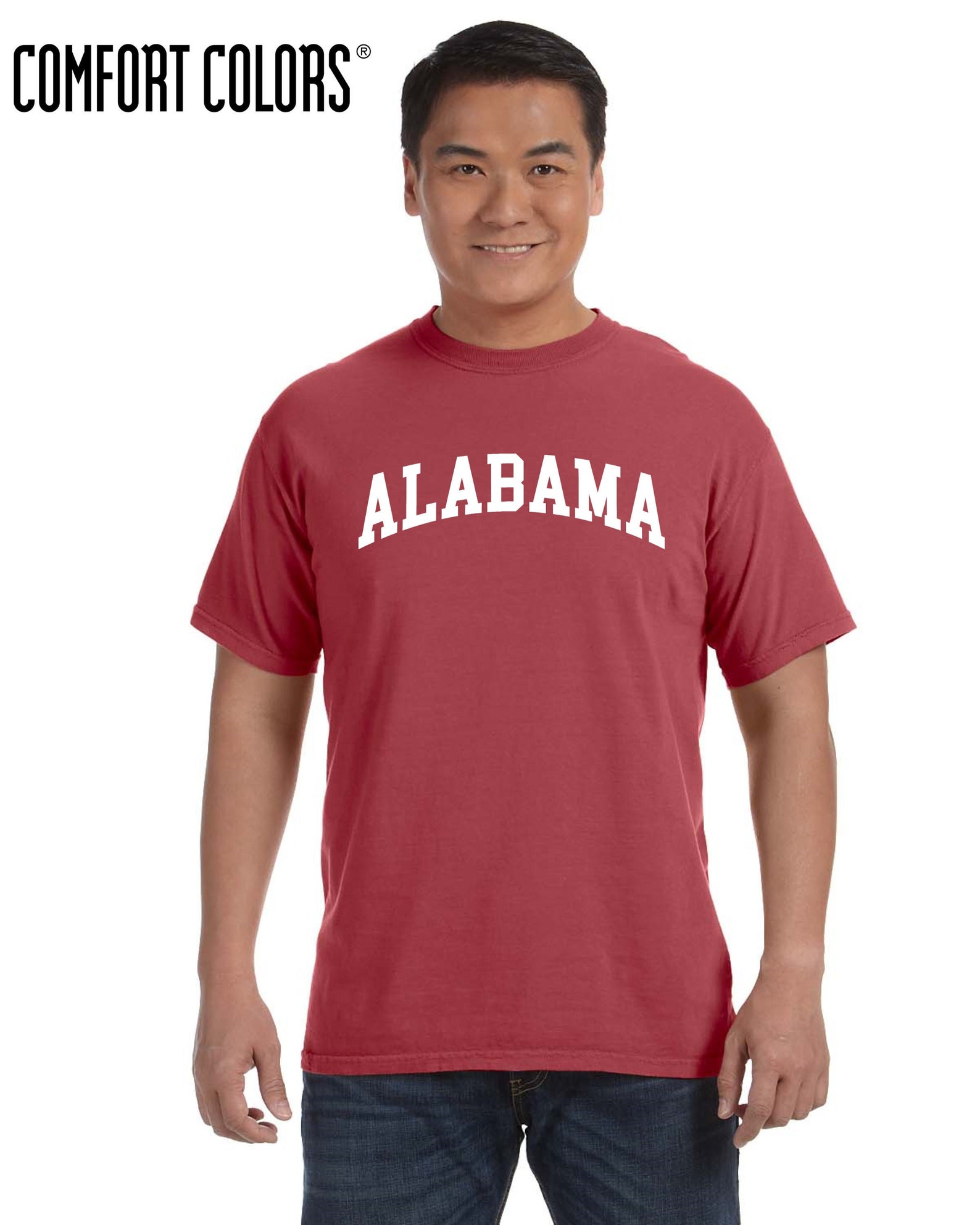 Alabama Comfort Colors Shirt Alabama Gift Shirt Alabama Etsy