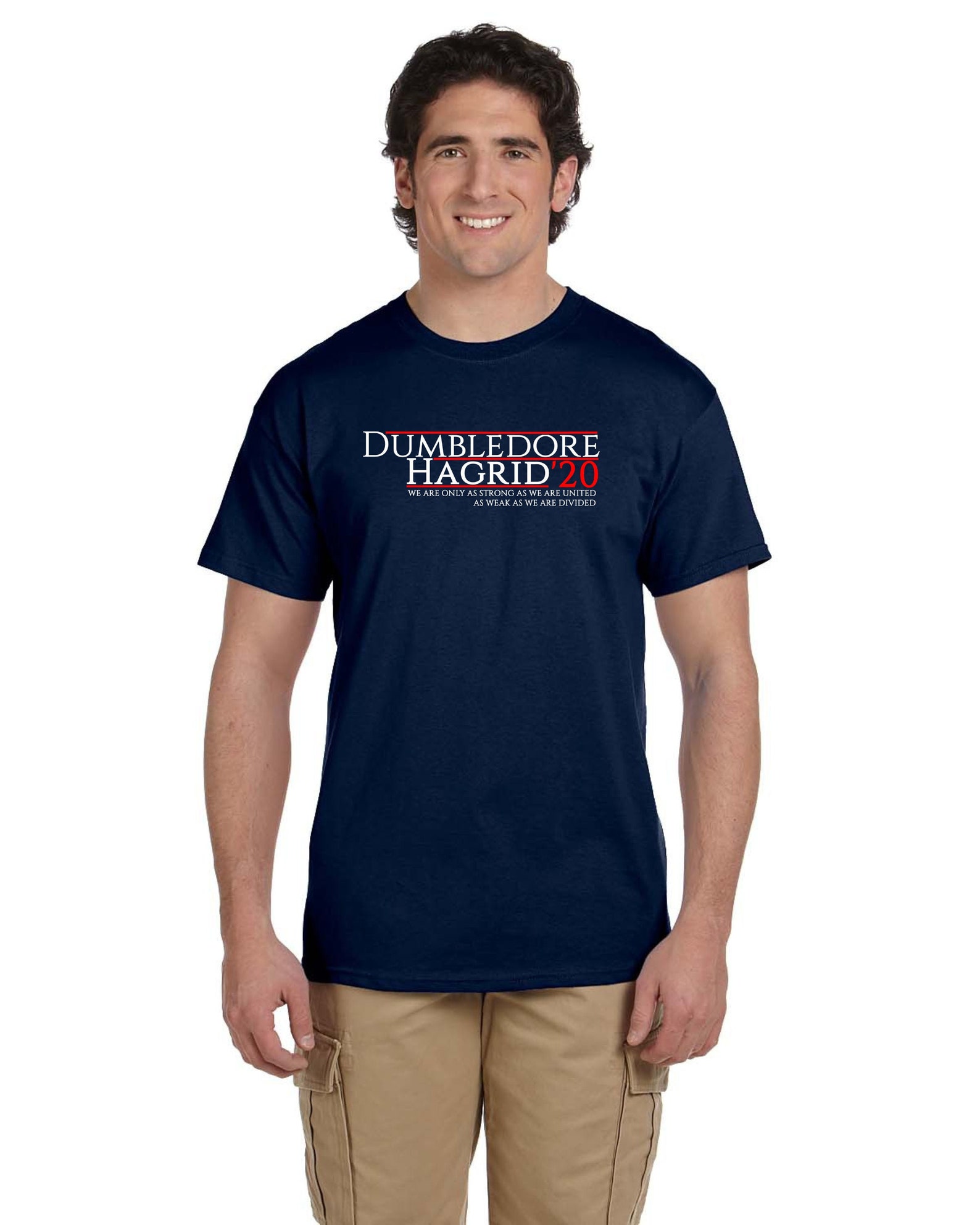 Dumbledore and Hagrid election t-shirt for 2020