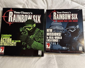 Tom Clancy's Rainbow Six, PC CD-ROM + Paquete de misiones Eagle Watch