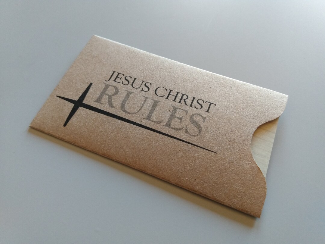 Jesus Christ Rules Ruler: Christian Gift - Etsy