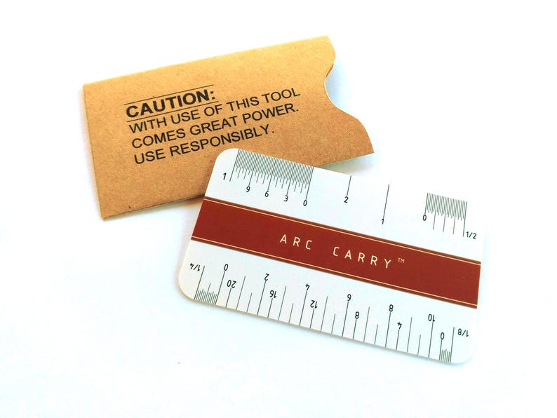 Architect Scale Card: Includes Arc Carry Wallet Scale - Etsy