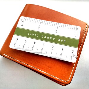 Professional Landscape Architect EDC - Every Day Carry 3 inch Scale: Wallet On The GO Carry PLA Ruler