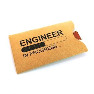Engineering Student Gift: Engineer In Progress - Includes Arc Carry The Only Wallet Carry Architect Scale - USA Made