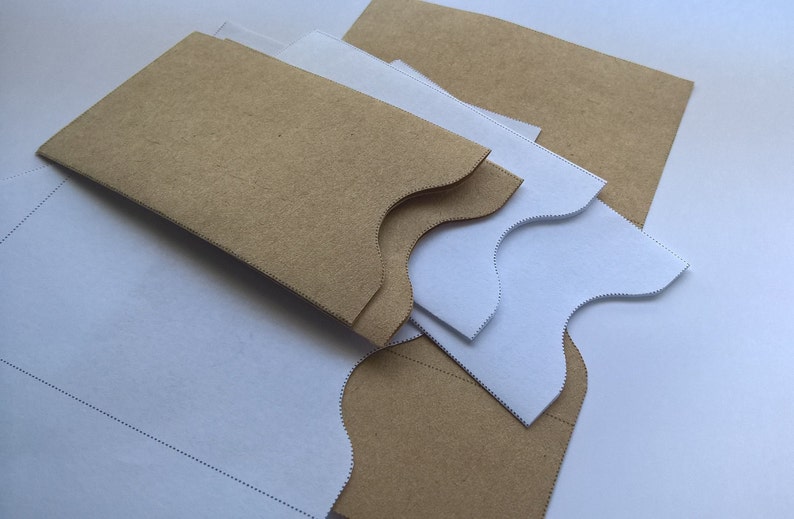 Card Sleeves Downloadable PDF Print, Fold, and Glue Yourself the DIY ...