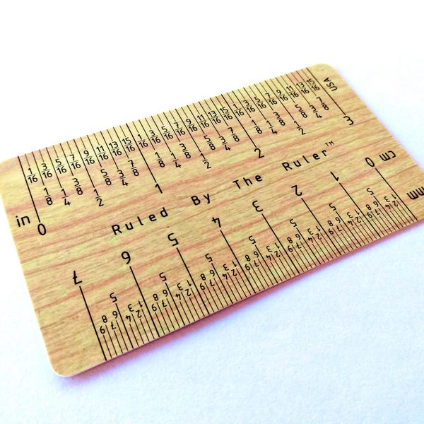 mini THREE Inch Travel Carry Ruler: ONE Dollar