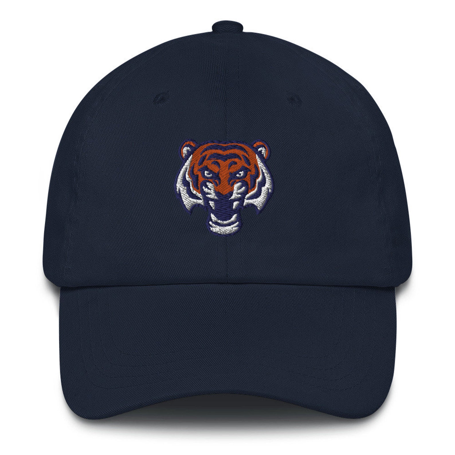 Detroit Tigers Redesigned Logo Dad Hat Etsy