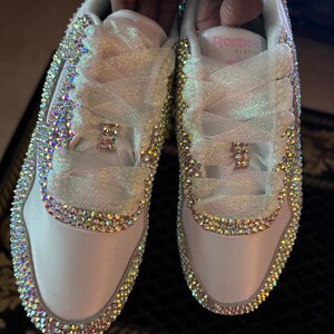 bling reebok sneakers