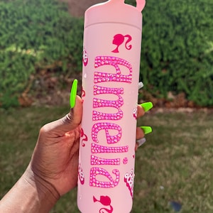 Custom Bling Rhinestone and Pearl Starbucks Tumbler