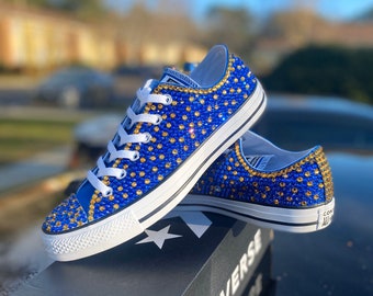 Custom Bling Rhinestone Converse Chuck Taylor All-Stars Shoes