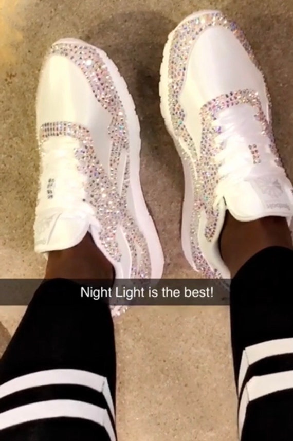 bling reebok shoes