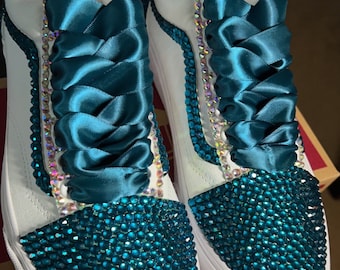 Custom Bling Rhinestone Vans Sneakers Shoes
