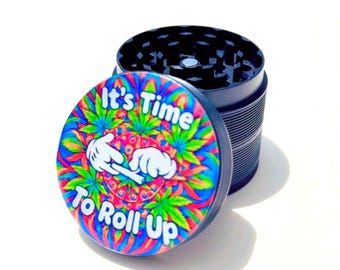 Custom Grinder, Premium Custom Grinder, Herb Grinder, Wedding Gift, Resin Topped Customized Grinder, Couples Gift