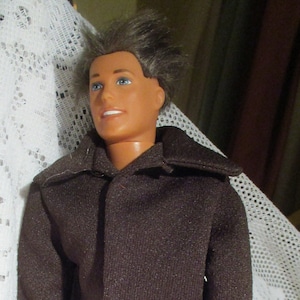 Mattel Bambola maschio con capelli folti Wrestler Ken Barbie 1975