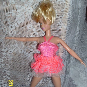 Ballerina BArbie Doll in Pink  Barbie pink dress, Beautiful