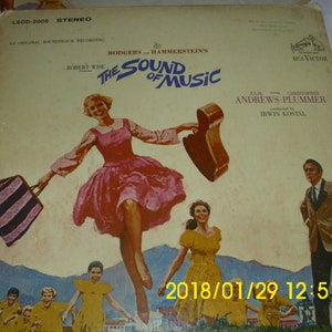 Original Album The Sound Of Music Oscar Hammerstein Rodgers 1965 RCA Victor I Have Confidence