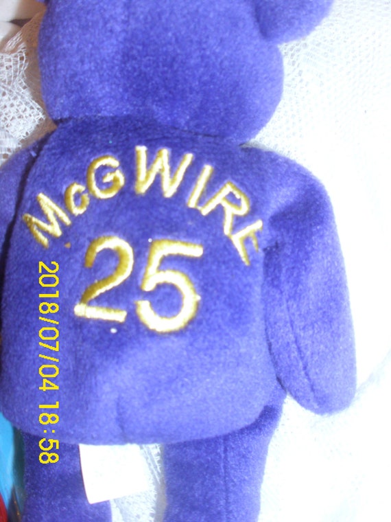 mark mcgwire beanie baby