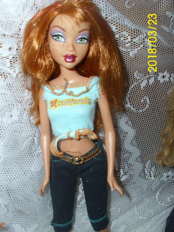doll with red hair and freckles