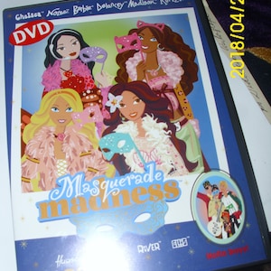 Doll Accessories Movie DVD   My Scene Dolls &quot; Masquerade Madness &quot;  Mattel  Includes Poster