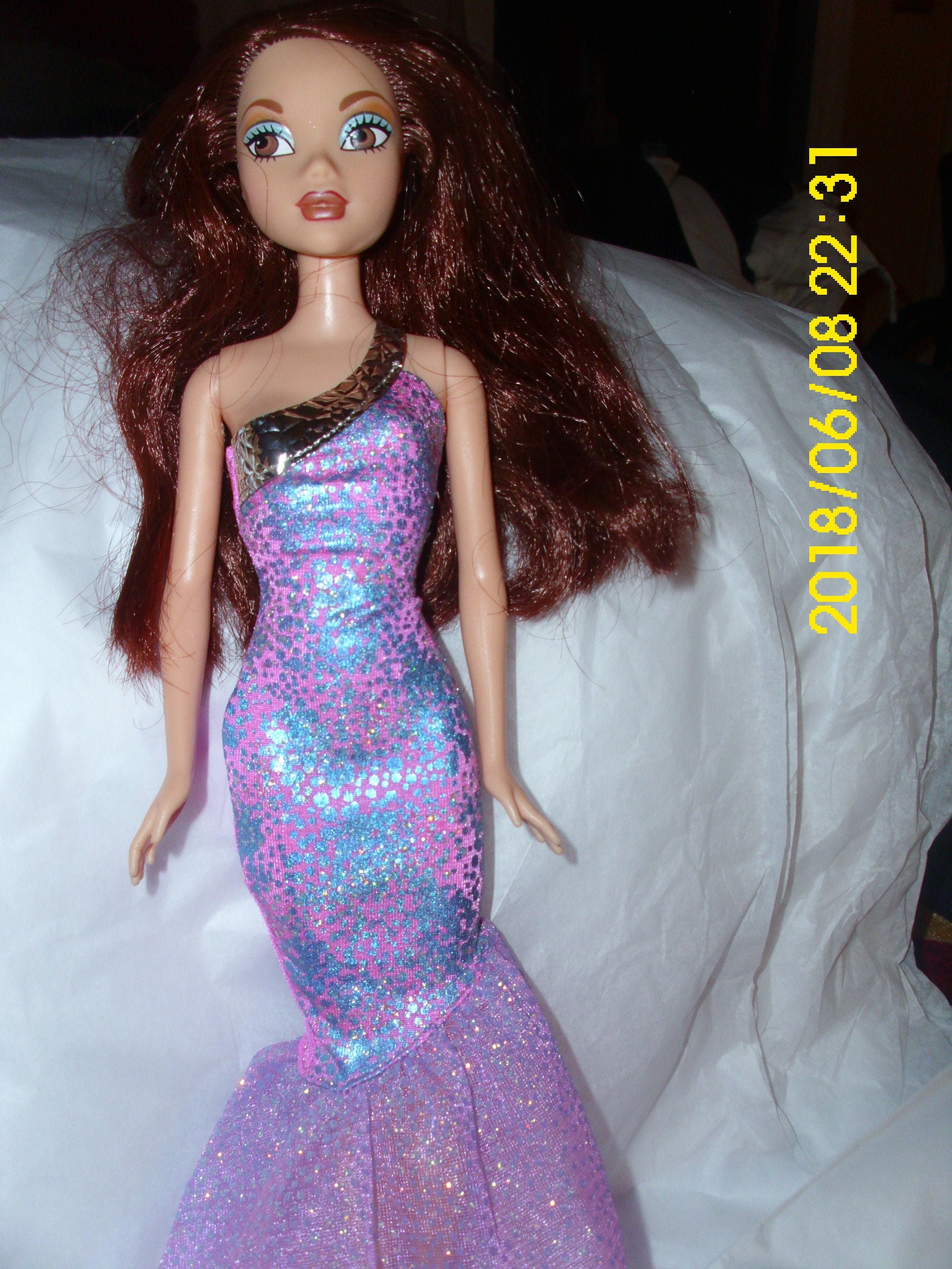 Mattel Barbie My Scene Dolls Chelsea Thick Hair Mermaid Style