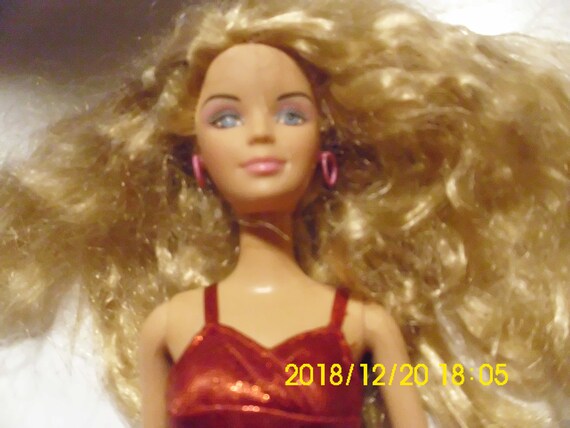 barbie wavy hair