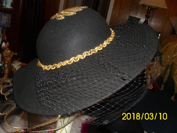 Woman's Church Hat High Fashion Made in USA 100 %… - image 10