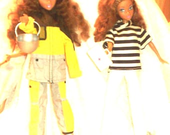 Mattel My Scene Madison Dolls: Chemical Engineer & Doctor Outfits