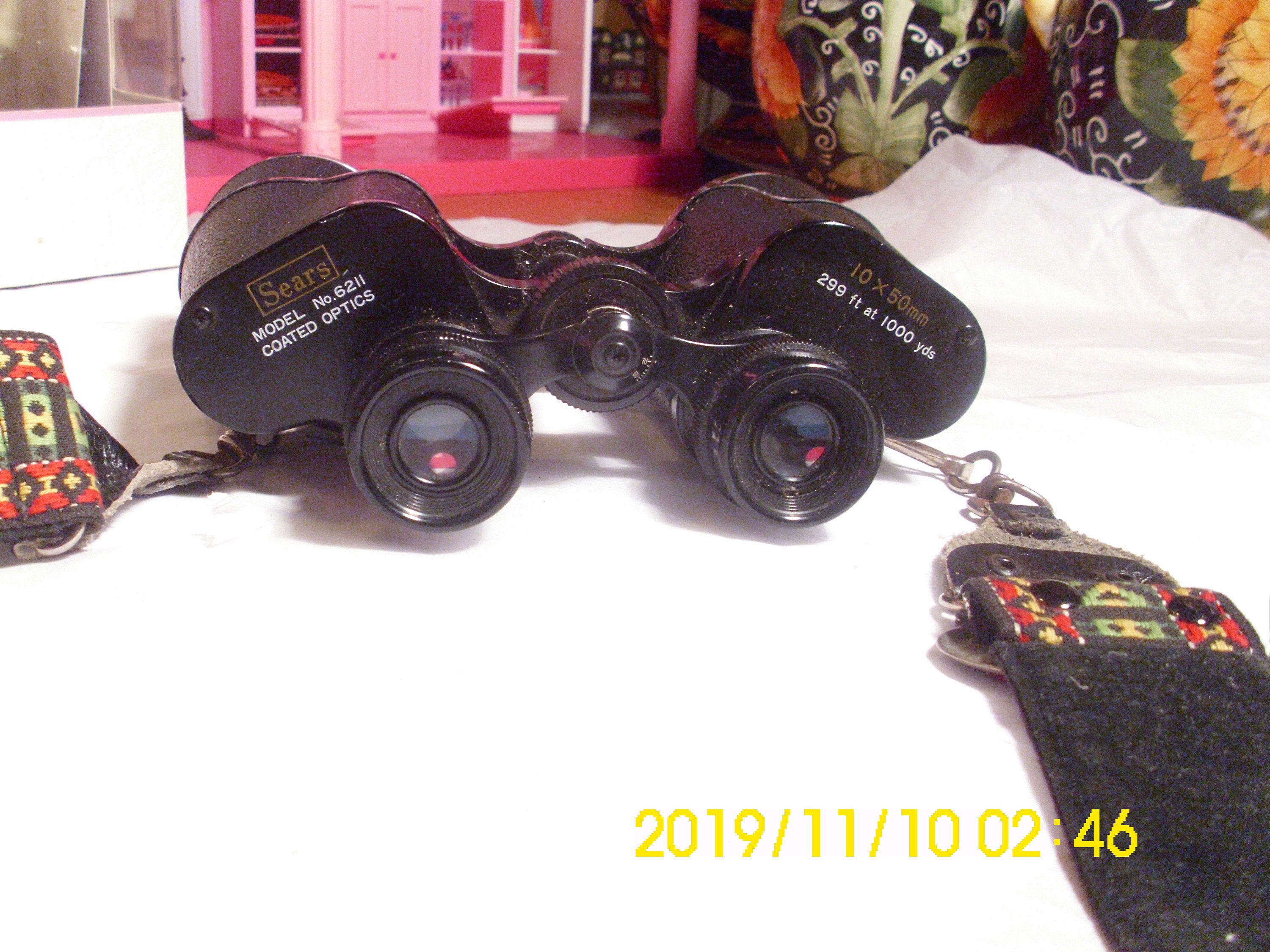 【アンティーク】折りたたみ式ゴーグル 年代不明 Vintage Japanese Mini Binoculars - Classic Telescopes